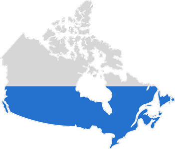 Canada map