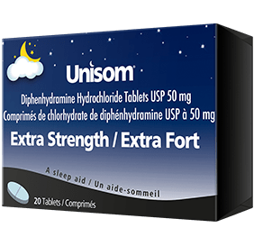 emballage unisom aide-sommeil